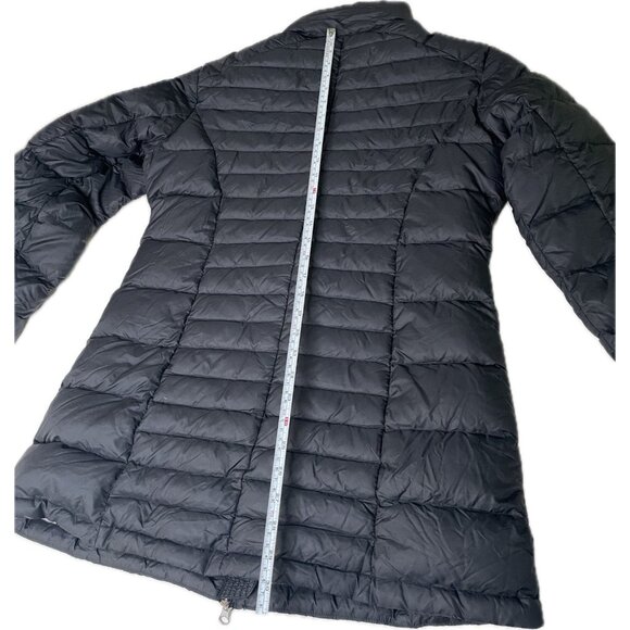 Athleta Goose Down Women’s Puffer Jacket Black M - Picture 10 of 10